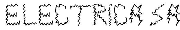 Electrica Salsa font preview